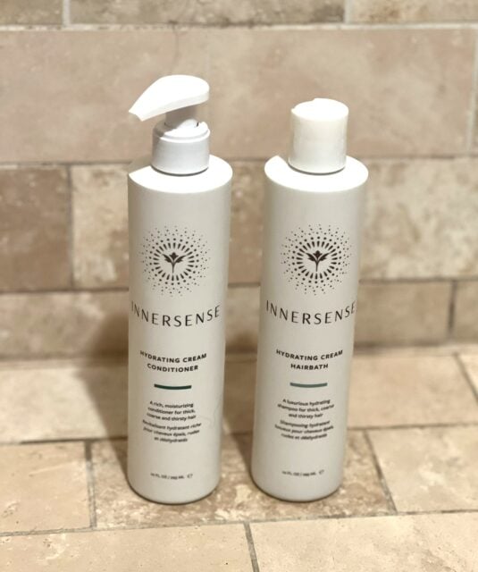 Innersense shampoo and conditioner